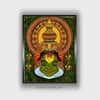 Kathakali Dancer Face Kerala Mural Canvas Wall Prints Canvas Wall Prints Set of 1 Multicolor Matte