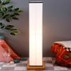 Jacques Multicolour Cotton Shade Floor Lamp