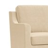 Abbey Sofa Set (Colour : Birch Beige, Cushion : Hard, Seater : 2+1+1)