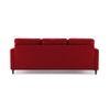 Monznij Sectional Fabric Sofa - Red