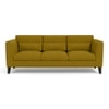 Lewis 3 Seater Fabric Sofa in Olive Green Colour