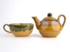 Yellow Midnight Pour Contemporary Tea Set