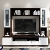 Benji Tv Unit 55 Inch Tv Wenge And Frosty White