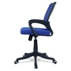 Diicea Mid Back Ergonomic Chair in Blue Colour