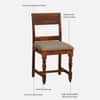 Rangrez Sheesham Wood 6 Seater Dining Set in Honey Oak Finish with Cushioned Chairs