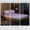 Stoa Paris 300TC UltrSatin King Bedsheet Set Satin King Night Lilac