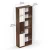 Orivo Engineered Wood Bookshelf in Brown Colour