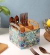 Floral Fantasy Spoon & Fork Holder (1 Piece)