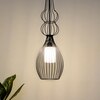 Onza Black Metal Pendant Light