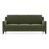 Abbey Sofa (Colour : Moss Green, Cushion : Hard, Seating Capacity : 3 Seater)