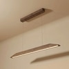 Venus 36 Brown Solid Wood Single Hanging Light