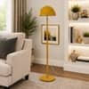 Umbrella Floor Lamp in Yellow Colour