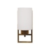 Eliante Modern Wall Lights Glass, Mild Steel & Glass Material Antique & White Finish