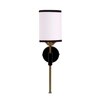 Devansh Metal Electric Wall Light in Black Colour with Multi Shade Count of 1 Light