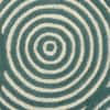 Presto Blue Geometric Hand Tufted Wool Carpet 4X6 Feet
