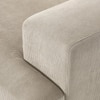 Comforthaven Wood 2 Seater With Upholstery Non Storage Sofa In Beige Colour