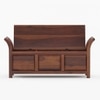 Syan Solid Wood Bench in Provincial Teak Finish