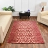 Multicolor Traditional Machine Made Polyester 5 X 7 Feet Carpet