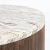 Sevyn Solid Wood Coffee Table In Dark Walnut Finish