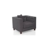 Windsor Sofa Set (Colour: Steel Grey, Seater: 3+2+1+1)