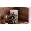 WOODENMOOD Rectangular Wall Rack
