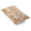 Damask Embroidery Stone Cotton Knitted Pillow Cover 12X20 Inches