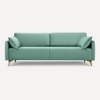 Roma Fabric Sofa (Light Green)