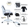 Iinea Mid Back Ergonomic Chair in Black Colour