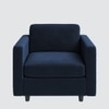 Chambray Fabric Sofa