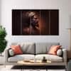 The Castle Decor Shiva Ji Maharaj Wall Painting Wooden Framed 27x48 Inch