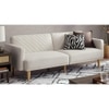 Versatile 3 Seater Sofa Cum Bed In Cream Color