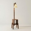 Gerard Beige Jute Floor Lamp with Beige Jute Base