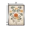 Floral Canvas Wall Prints Canvas Wall Prints Set of 1 Multicolor Matte