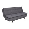 Hudson 3 Seater Sofa Cum Bed In Grey Colour