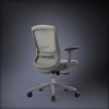 Kepler Brooks Eterna Mid Back Premium Office Chair in Grey Colour