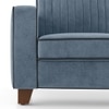Apollo Neo  High Back 1 Seater  Fabric Sofa In Ocean Weave Colour