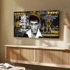 Paintingmantra Crowned Gangster Pop Art Canvas Wall Painting Decor 22x46 Inch