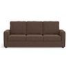 Apollo Compact Sofa Set (Colour : Daschund Brown, Cushion : Soft, Back Type : High Back, Seater : 3+1+1)