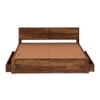 Simplicity Solid Wood King Size Drawer Storage Bed