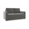 Apollo Sofa Set (Colour : Ash Grey Velvet, Cushion : Soft, Back Type : Regular, Seater : 2+1+1)
