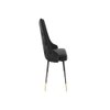 Sumra Solid Wood Accent Chair in Black Colour