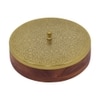 Metalsmith Wooden Storage Box with Lid Brown Finish Organizer
