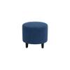 Daviana Boucle Fabric Lounge Chair in Blue Colour