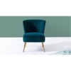 Fission Accent Chair in T blue Colour