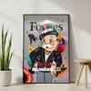 The Castle Decor Billionaire Cartoon Pop Art Wall Art Framed Painting 20x30 Inch