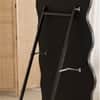 The Artment Black Meander Unbreakable Floor Mirror For Home (180 X 80 CM)