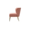 Rabel Accent Chair in Pink Colour