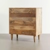 Philip Mango Wood Chest Of Drawers In Natural Finish