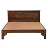Opulenza Queen Size Bed Without Storage in Provencial Teak Finish