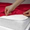 Stoa Paris 300TC UltrSatin Super King Bedsheet Set Satin Super Flirty Red